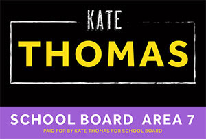 Kate Thomas for RCAS School Board Logo